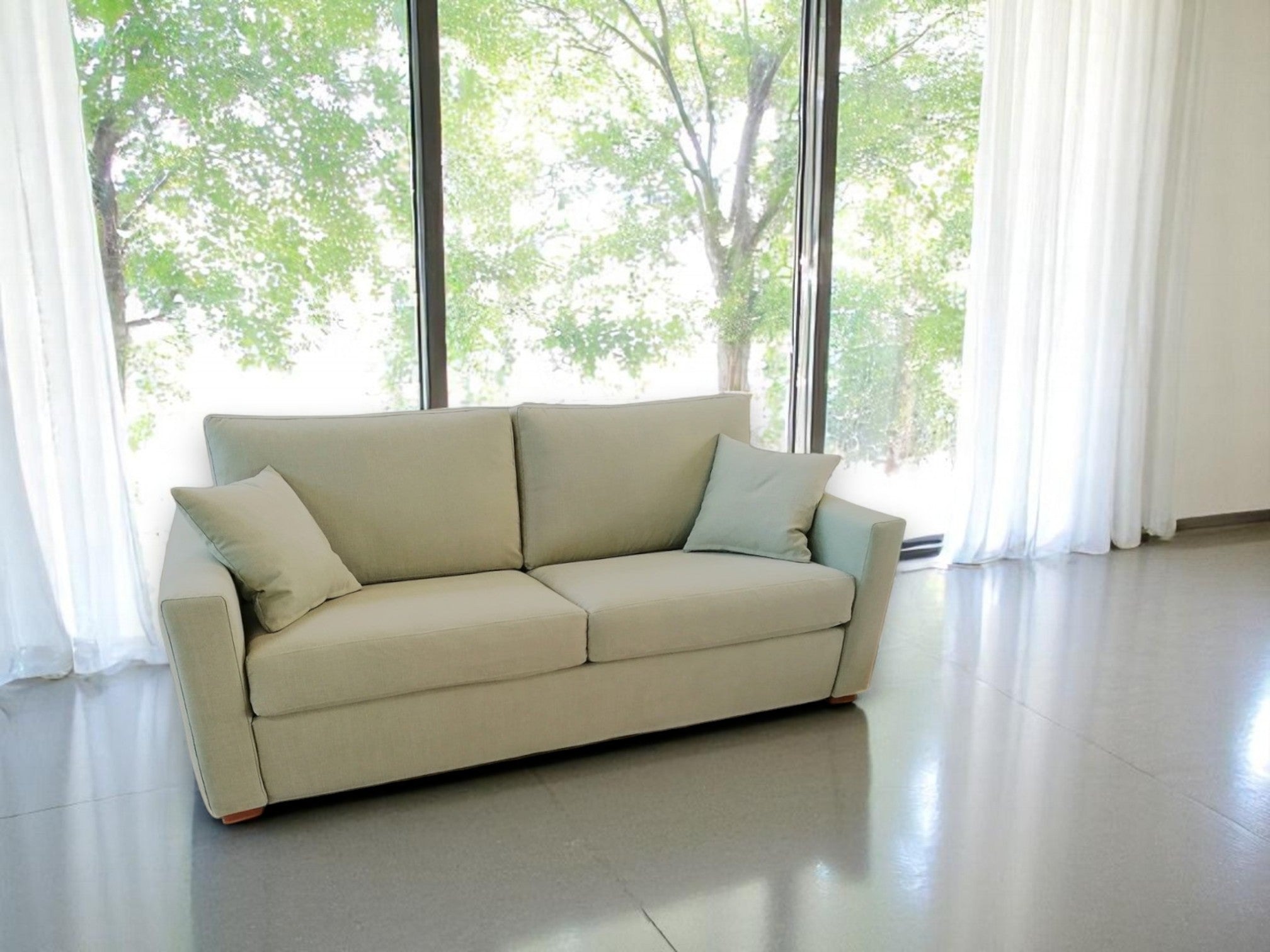 Komfortables Schlafsofa London (14 cm)