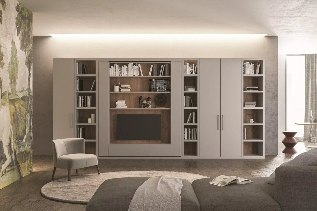 Swivel Wall Beds London: Orbit Book and Orbit TV Murphy Beds