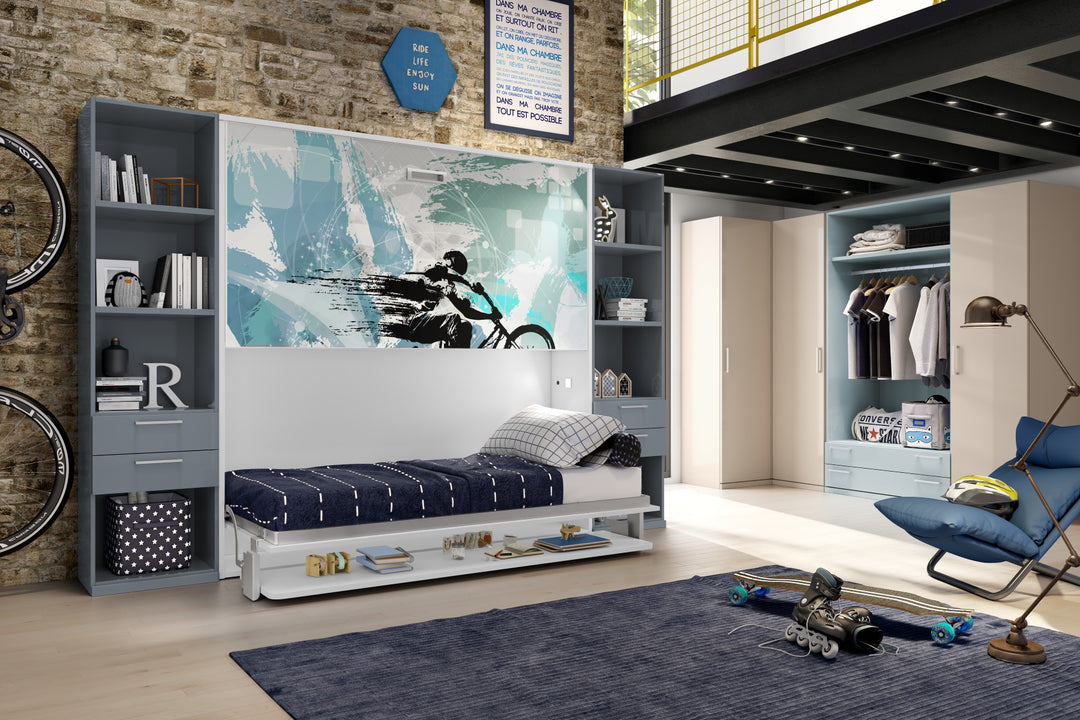 Cocoon bunk bed night