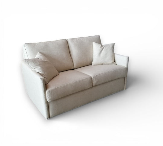 Comfy Lux sofa bed with the 3cm wide arm.