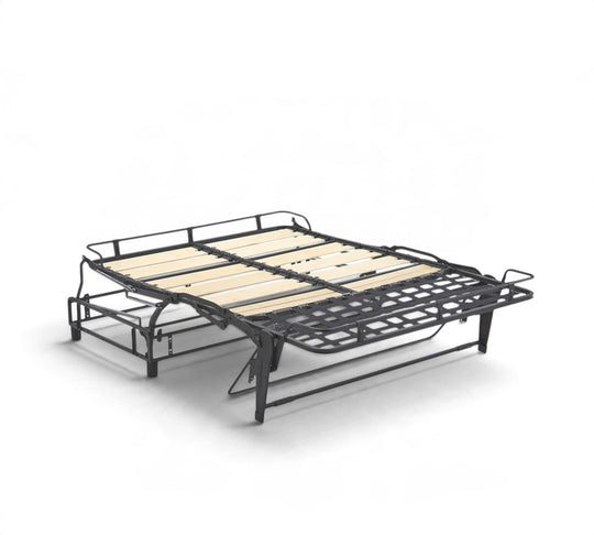 Trendy sofa bed wooden slatted base