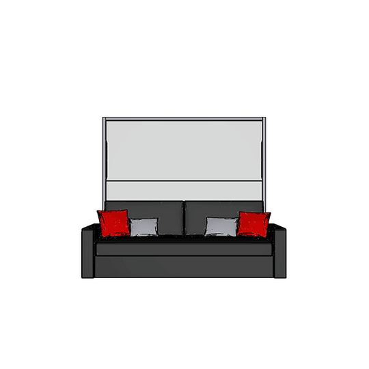 Space W21 Horizontal Sofa Wall bed