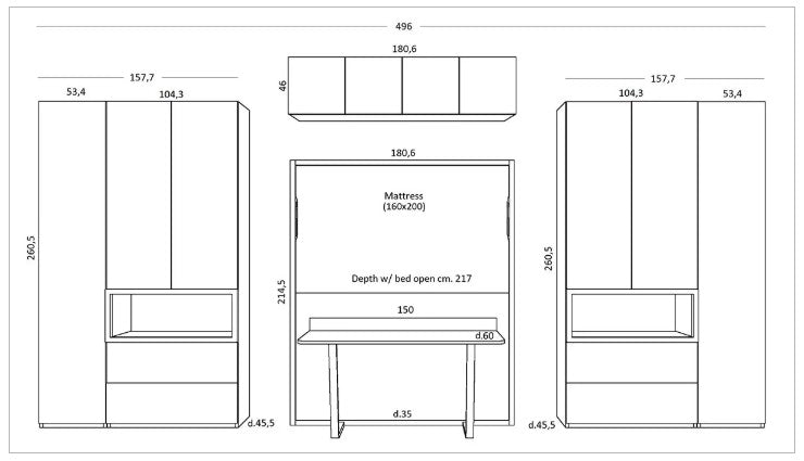Lit mural Orbit Book