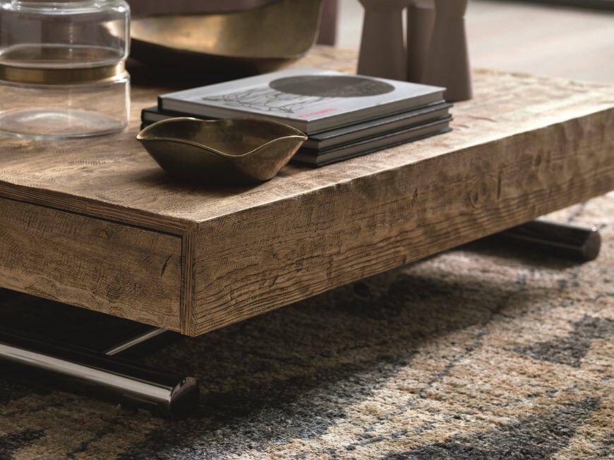 Boxy Small transforming coffee to dining table 