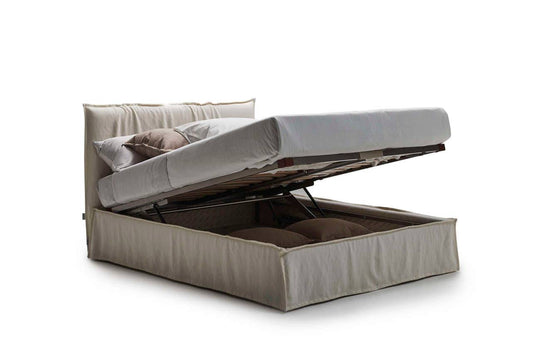 Naxos storage bed ottoman bed