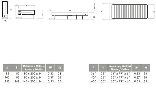 Roller Folding Bed