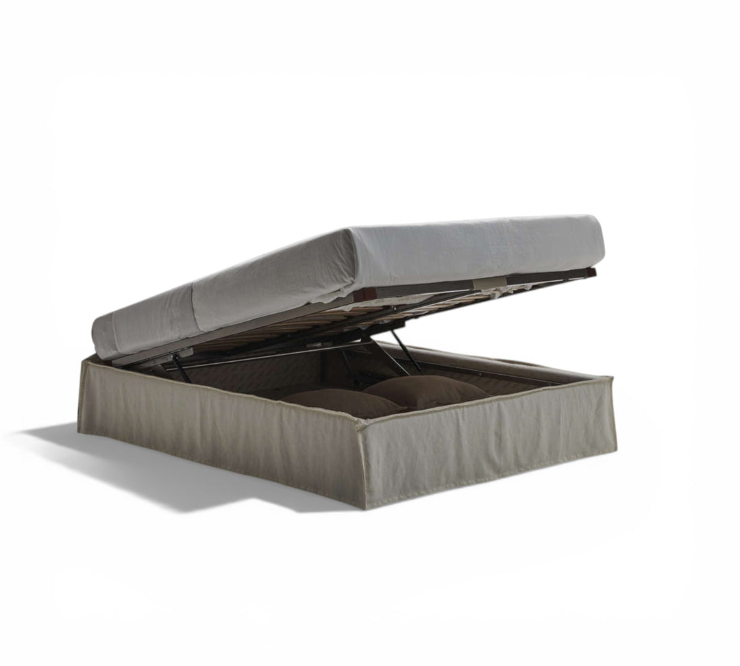 Samar storage ottoman bed 
