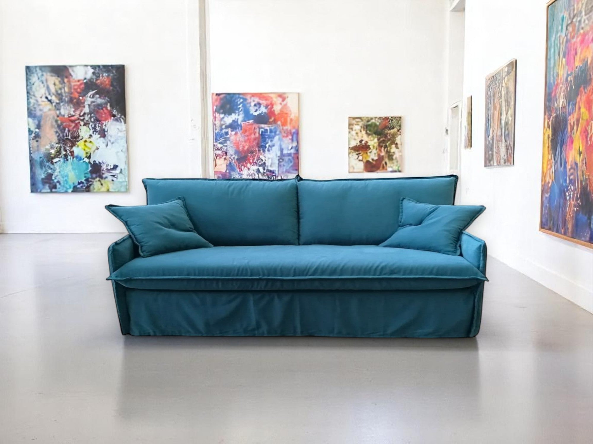 Shabby Chic Lux Sofa bed, sofa and sofa bed London UK