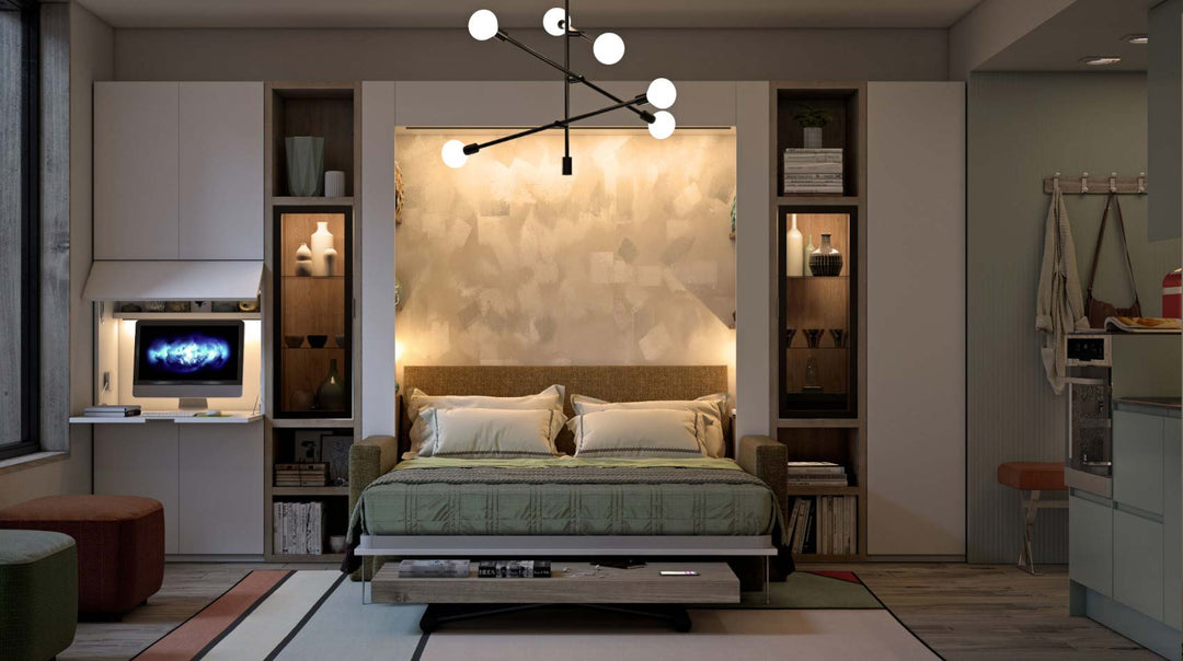 Smart home office unit open