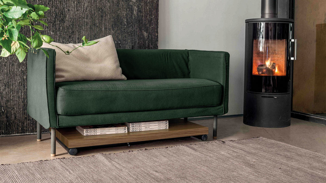 Tiny coffee to dining table stored under sofa 